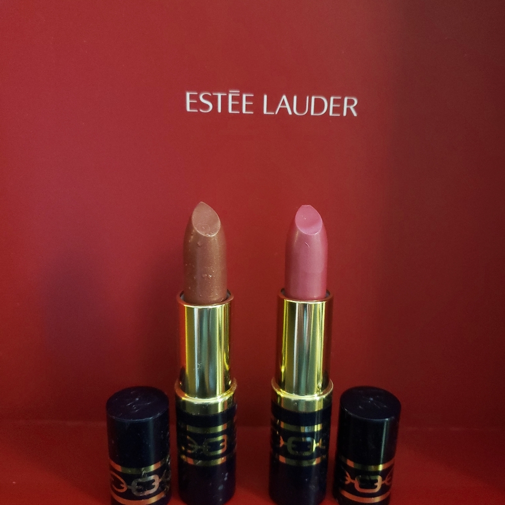 Estee Lauder (Lot 2)Pure Color Lipstick Sugar Honey Shimmer & Candy Shimmer NWOB
